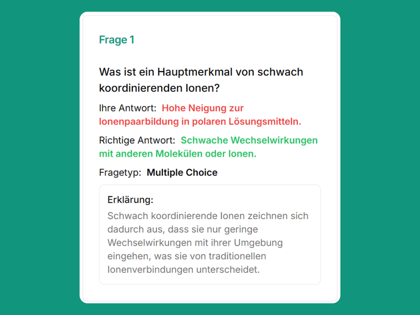 Lernen und verbessern